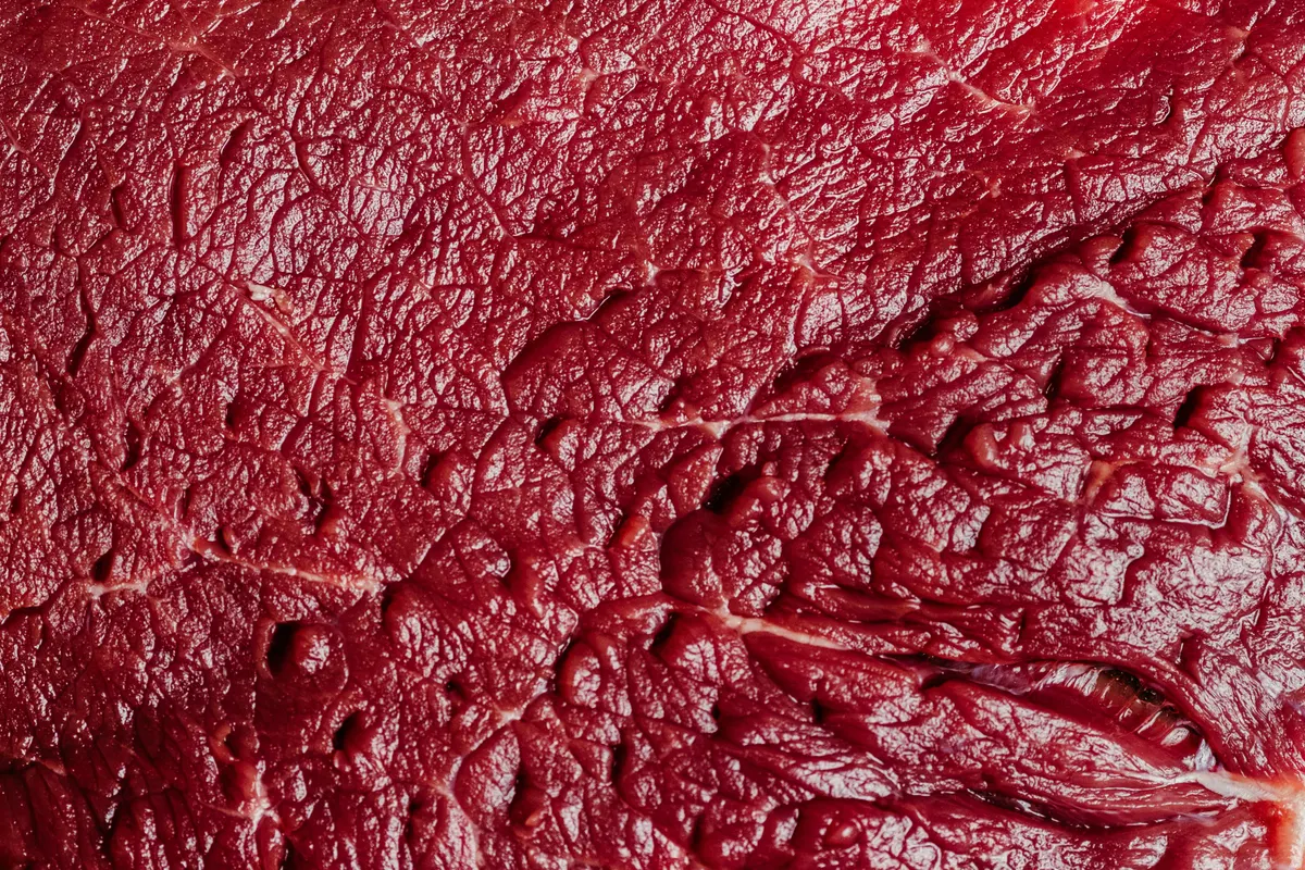 Raw beef and organ meat, the ingredients behind freeze dried raw dog food