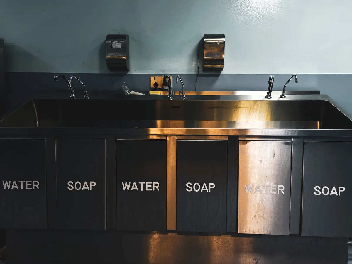 A stainless steel surface rinses clean, the reason steel litter boxes hold no smell